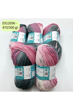 İhrac Fazlası 5'li Paket 470/500 gr Akrilik Ebruli EX112056