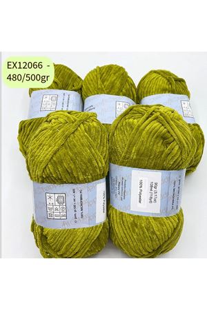 İhrac Fazlası 5'li Paket 480/500gr Kadife Kına Yeşili EX12065