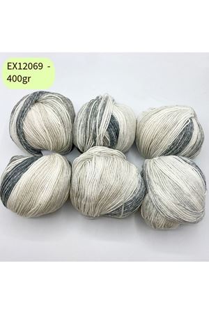 İhrac Fazlası 6'lı Paket 400 gr Akrilik Ebruli EX12069