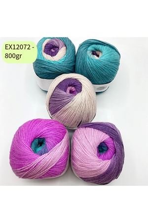 İhrac Fazlası 5'li Paket 800 gr Akrilik Ebruli EX12072