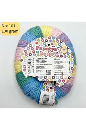 Stok Fazlası Papatya Donut 130gr Akrilik Ebruli 101