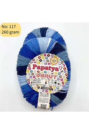 Stok Fazlası 2'li Paket Papatya Donut 260gr Akrilik Ebruli 117