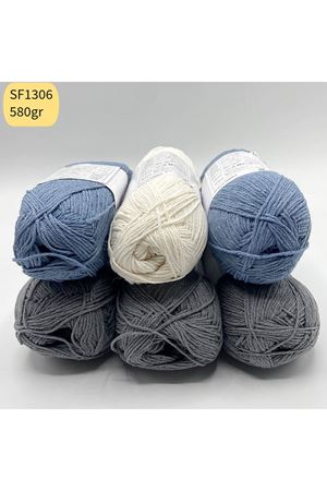 İhrac Fazlası 6'lı Paket 580 gr Orta İnce Cotton Mix SF1306