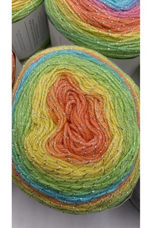 İhrac Fazlası 6'lı Paket 980gr Simli Akrilik Kek EX12075