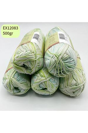 İhrac Fazlası 5'li Paket 500 gr Orta İnce Cotton Ebruli EX12083