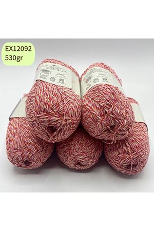 İhrac Fazlası 5'li Paket 530 gr Orta İnce Cotton Ebruli EX12092