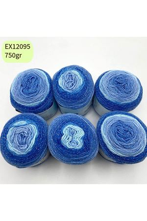 İhrac Fazlası 6'lı Paket 750gr Simli Akrilik Kek EX12095