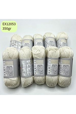 İhrac Fazlası 10'lu Paket 350gr Amigurumi İpi Krem EX12053