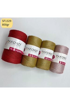 Stok Fazlası 800 gram Lurex No:4 SİMLİ Makrome Mix SF1329