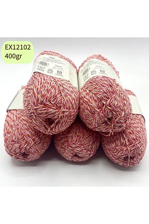 İhrac Fazlası 5'li Paket 400 gr Orta İnce Cotton Ebruli EX12102