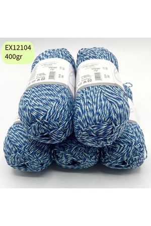 İhrac Fazlası 5'li Paket 400 gr Orta İnce Cotton Ebruli EX12104