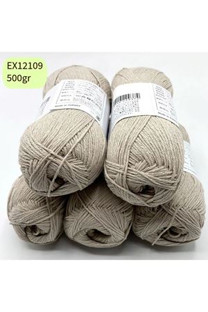 İhrac Fazlası 5'li Paket 500 gr Orta İnce Cotton Bej EX12109