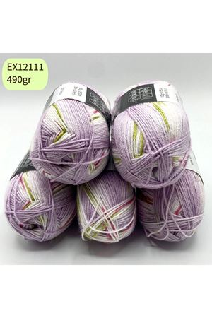 İhrac Fazlası 5'li Paket 490gr Akrilik Ebruli EX12111