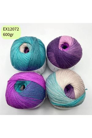 İhrac Fazlası 4'lü Paket 600 gr Akrilik Ebruli EX12072