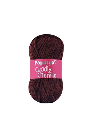 Papatya Cuddly Chenille Kadife 9065 Kahve 