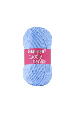 Papatya Cuddly Chenille Kadife 5130 Bebe Mavi 