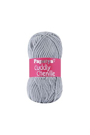 Papatya Cuddly Chenille Kadife 2530 Orta Gri
