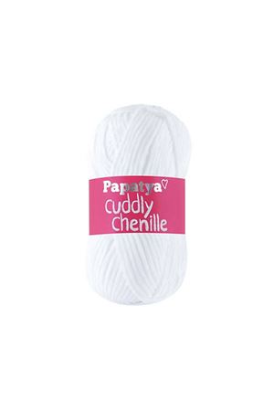 Papatya Cuddly Chenille Kadife 1000 Beyaz 