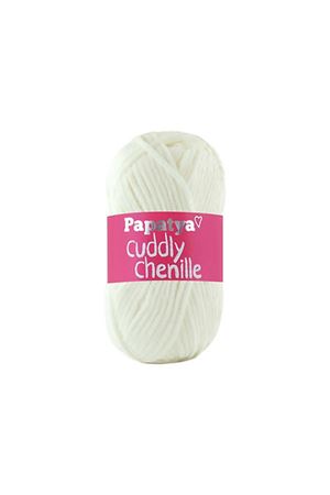 Papatya Cuddly Chenille Kadife 1200 Krem 