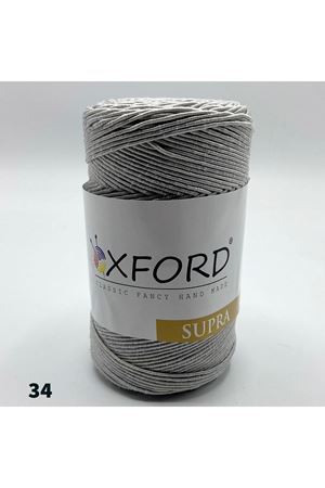 200 gram Oxford İnce Slim Supra Çanta İpi - 34 Açık Gri