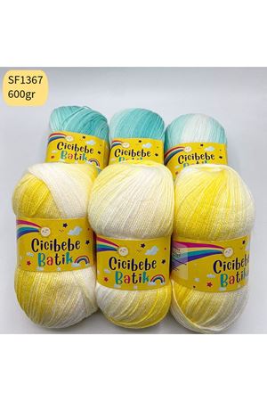 Stok Fazlası 6'lı Paket 600gr Akrilik Bebe Batık SF1367