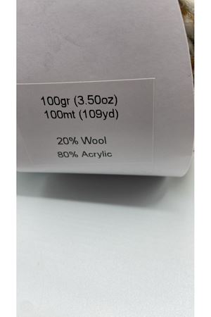 Ihraç Fazlası 6'lı Paket 650gr Yünlü Batik Akrilik EX12127