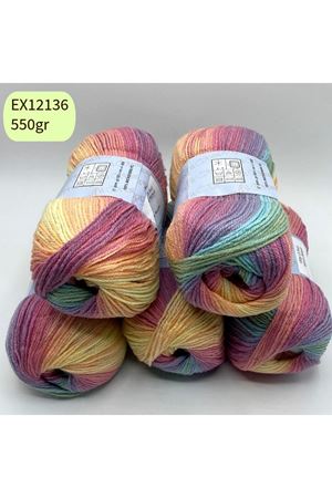 Ihraç Fazlası 5'li Paket 550gr Akrilik Batik EX12136