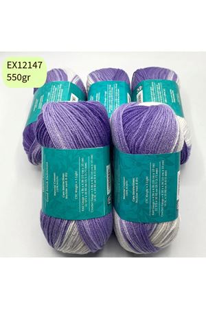 Ihraç Fazlası 5'li Paket 550gr Batik Akrilik EX12147