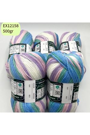 Ihraç Fazlası 5'li Paket 500gr Akrilik Batik EX12158