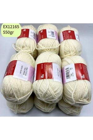 Ihraç Fazlası 12'li Paket 550gr Akrilik Krem EX12165