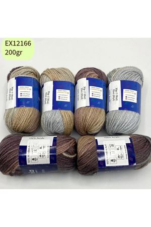 Ihraç Fazlası 6'lı Paket 200gr Akrilik Batik EX12166