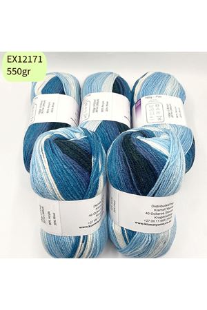 Ihraç Fazlası 5'li Paket 550gr Akrilik Batik EX12171