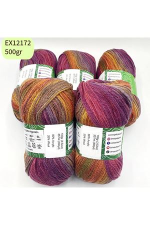 Ihraç Fazlası 5'li Paket 500gr Akrilik Batik EX12172