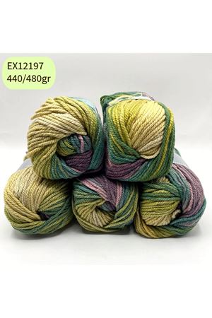 Ihraç Fazlası 5'li Paket 440/480gr Akrilik Batik EX12197