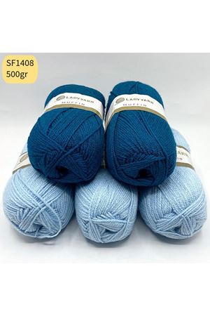 Stok Fazlası 5'li Paket 500 gram Lady Yarn Muffin Mix SF1408