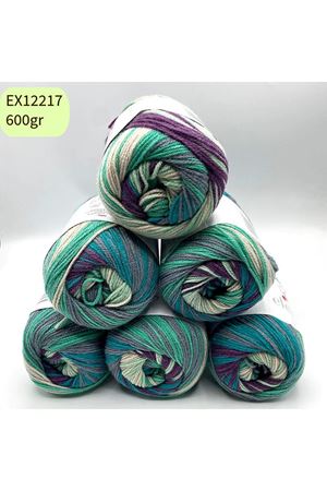 İhrac Fazlası 6'lı Paket 600 gr Akrilik Kek Batik EX12217