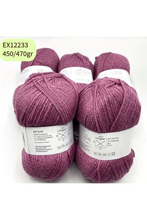 Ihraç Fazlası 5'li Paket 450/470gr Siml Akrilik Gül EX12233