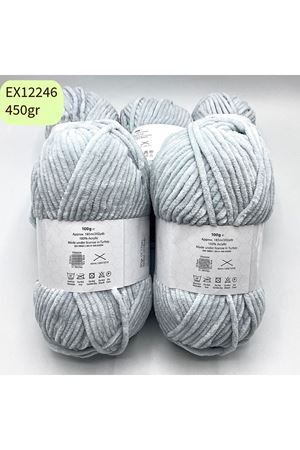 İhrac Fazlası 5'li Paket 450gr Kadife Açık Gri EX12246
