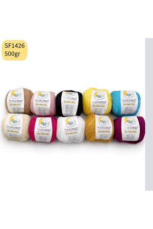 Stok Fazlası Eco Cotton Baby 10'lu Paket 500 gram Mix SF1426