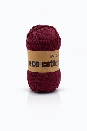 Eco Cotton 100 gram - 00244 Bordo