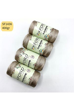 Stok Fazlası 400 gram PP No:4 Makrome Bej SF1436
