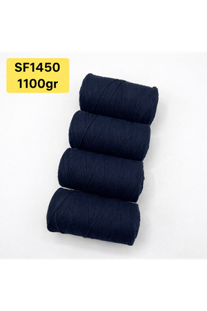 Stok Fazlası 1100 gram Cotton Makrome Lacivert SF1450