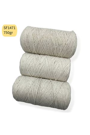 Stok Fazlası 750gr Cotton Makrome Ekru Tonları SF1471