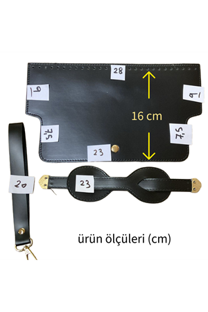 Sonsuzluk Model Deri Örgü Çanta Seti 03 - Taba