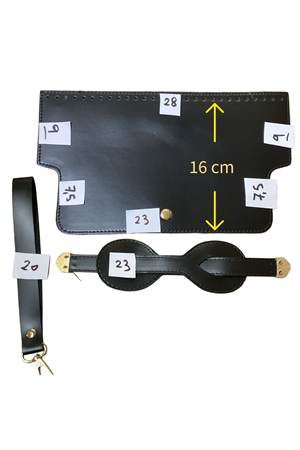 Sonsuzluk Model Deri Çanta Seti 01 - Siyah