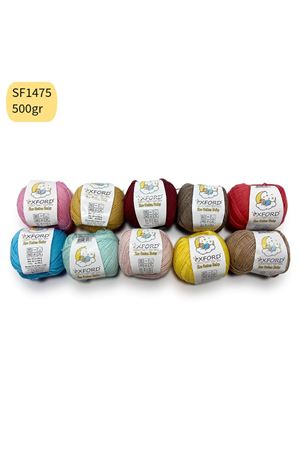 Stok Fazlası Eco Cotton Baby 10'lu Paket 500 gram Mix SF1475