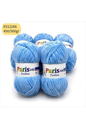 İhrac Fazlası 5'li Paket 450/500gr Kadife Mavi EX12266