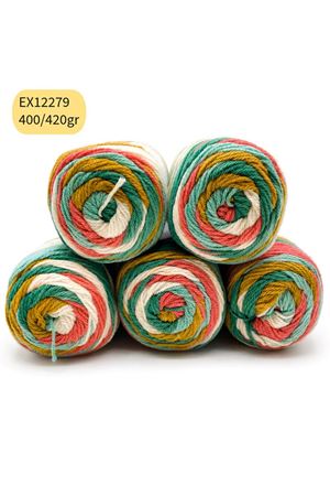 İhraç Fazlası 5'li Paket 400/420 gr Akrilik Ebruli EX12279