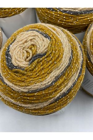 İhrac Fazlası 5'li Paket 800 gr Simli Akrilik Kek Batik EX12284