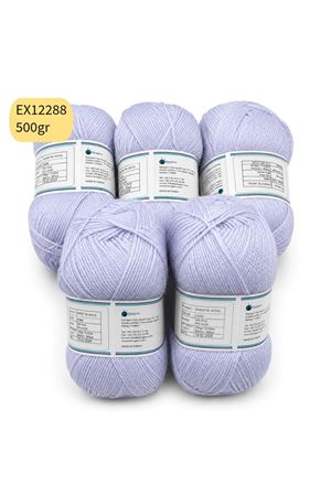 İhraç Fazlası 5'li Paket 500 gr Akrilik Buz Mavi EX12288